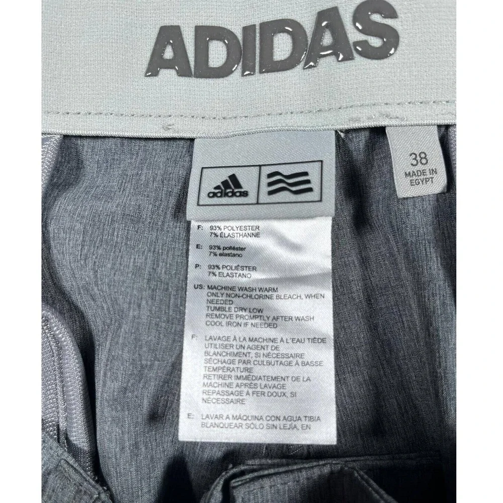 Adidas Ultimate365 Golf Shorts Men's 38 Dark Grey Heather Woven‎ NWT NEW